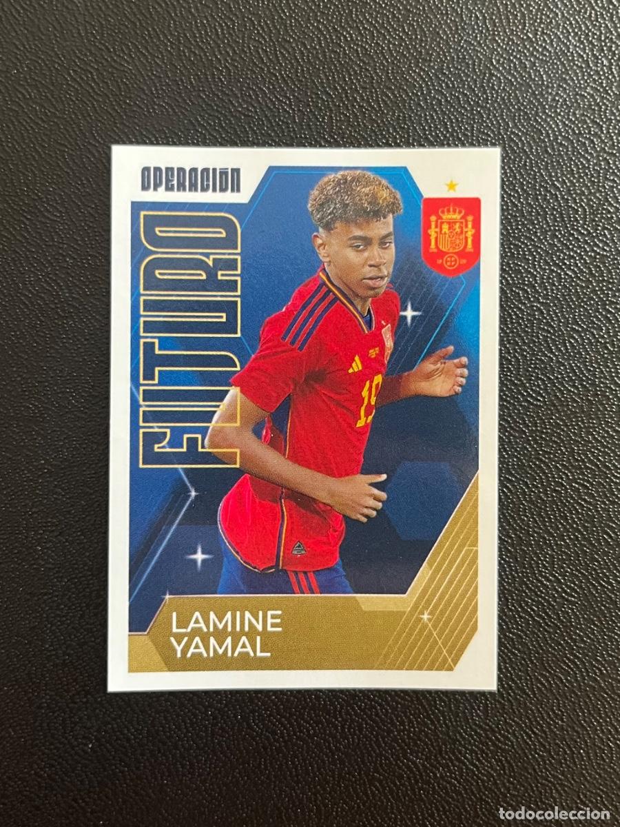 Cromos de f&uacute;tbol: 69 LAMINE YAMAL OPERACI&Oacute;N FUTURO VAMOS SELECCI&Oacute;N ESPA&Ntilde;OLA CARREFOUR PANINI CROMO ROOKIE ESPA&Ntilde;A