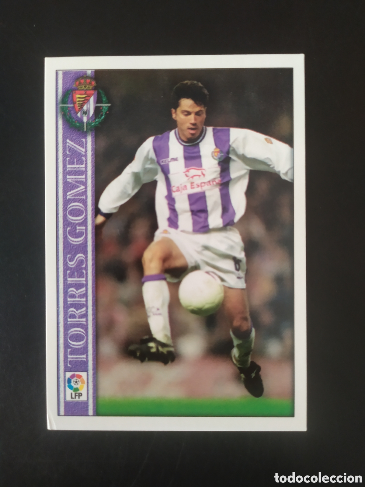 Figurine di Calcio: Mundicromo fichas liga 2000 2001 00 01 Torres G&oacute;mez n&deg; 153 Valladolid