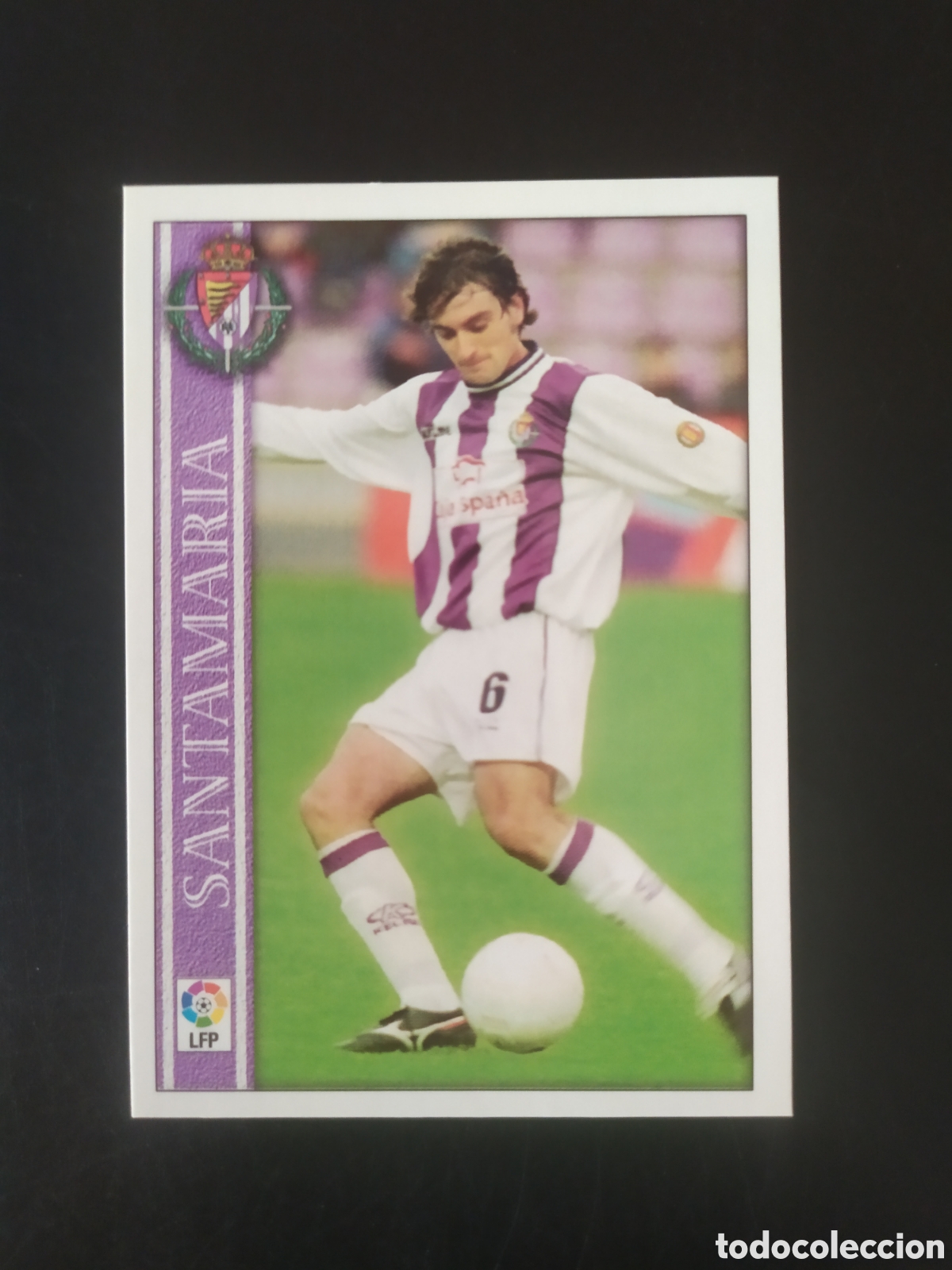 Cartes &agrave; collectionner de Football: Mundicromo fichas liga 2000 2001 00 01 Santamar&iacute;a n&deg; 156 Valladolid