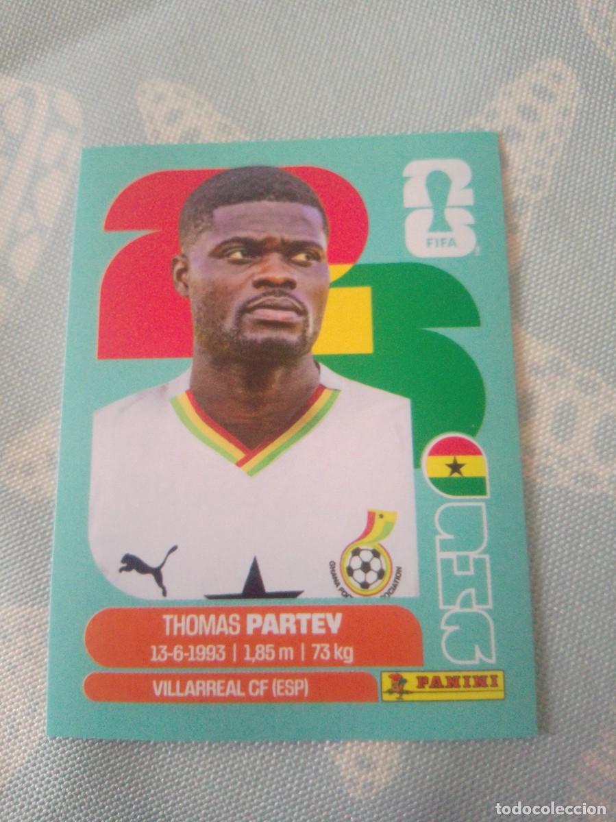 Cromos de f&uacute;tbol: GHA 10 PARTEY GHANA MUNDIAL FIFA WORLD CUP 2026 26 PANINI STICKERS NUEVO