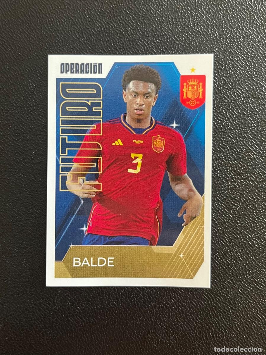 Cromos de f&uacute;tbol: 65 ALEJANDRO BALDE OPERACI&Oacute;N FUTURO VAMOS SELECCI&Oacute;N ESPA&Ntilde;OLA CARREFOUR PANINI CROMO ROOKIE ESPA&Ntilde;A