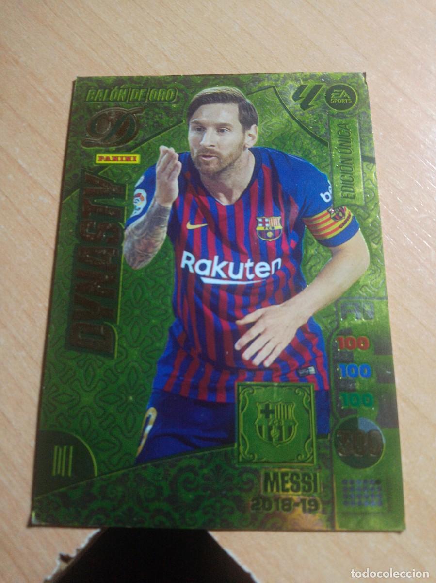 Football Stickers: VER FOTOS MESSI - FC BARCELONA- DINASTY 2018 2019 EDICION UNICA - ADRENALYN XL - 2024 2025 24 25