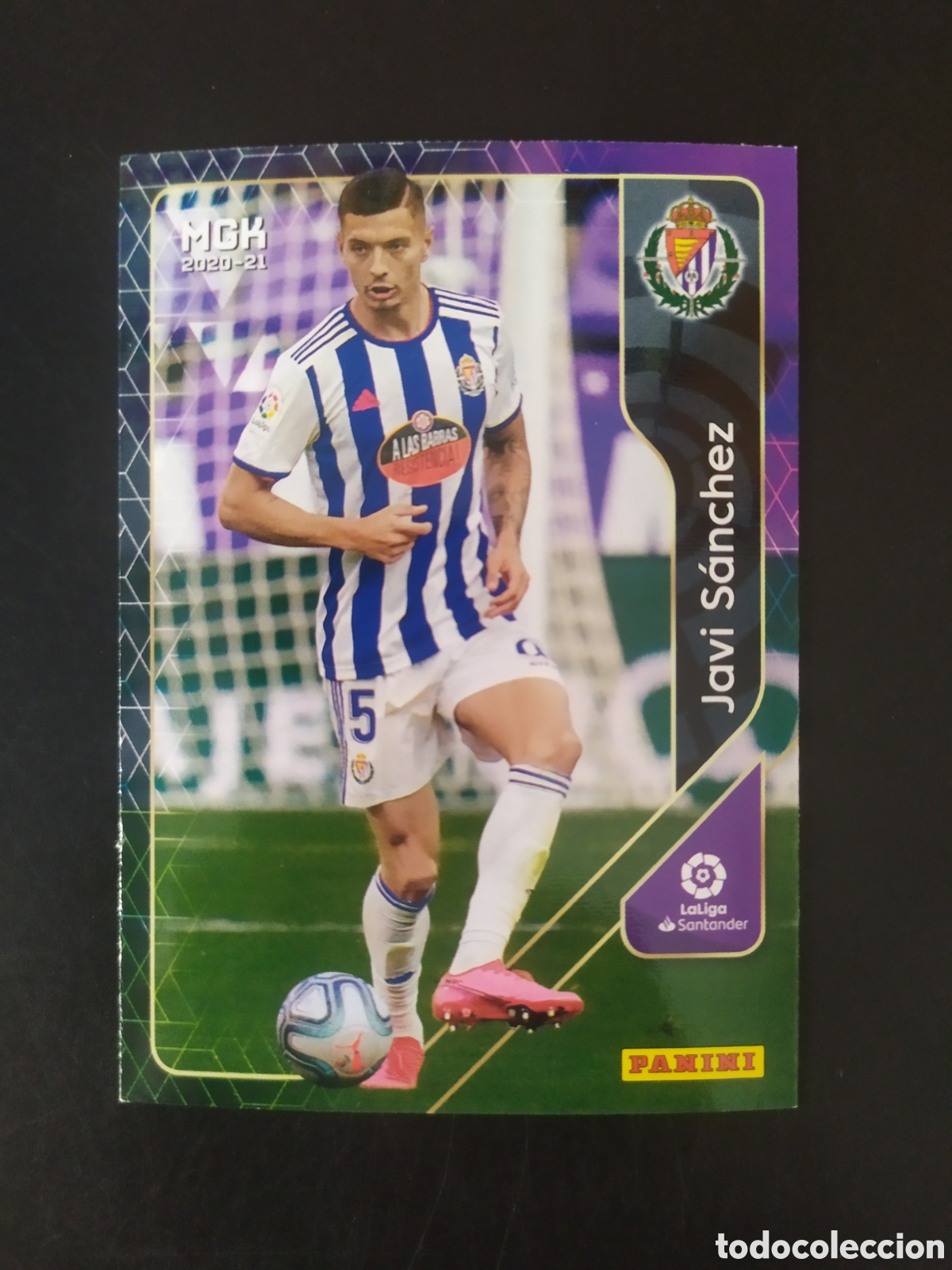 Cromos de f&uacute;tbol: Megacracks 2020 2021 20 21 panini Javi S&aacute;nchez n&deg; 311 Valladolid
