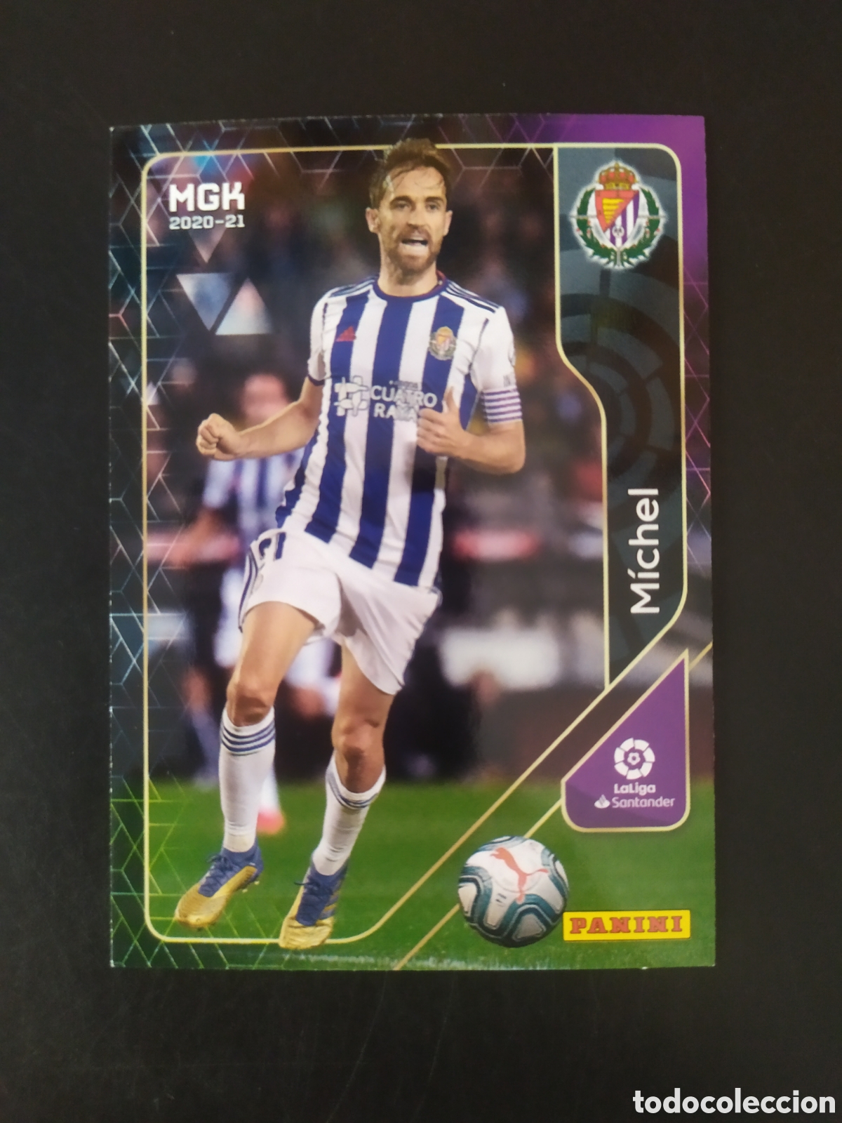 Cromos de f&uacute;tbol: Megacracks 2020 2021 20 21 panini Michel n&deg; 319 Valladolid