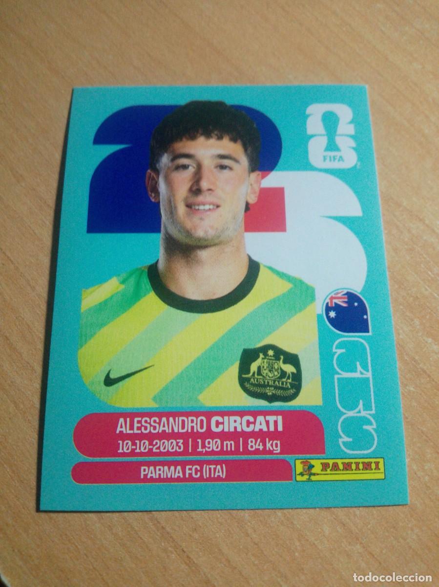Cromos de f&uacute;tbol: AUS 5 CIRCATI AUSTRALIA MUNDIAL FIFA WORLD CUP 2026 26 PANINI STICKERS NUEVO