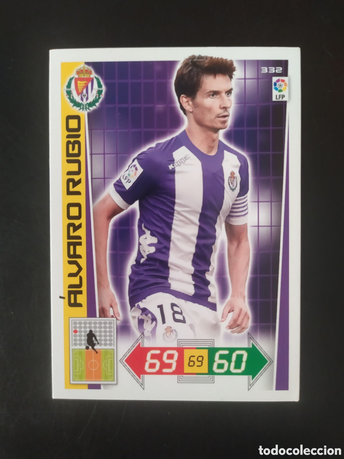 Cromos de f&uacute;tbol: Adrenalyn 2012 2013 12 13 panini &Aacute;lvaro Rubio n&deg; 332 Valladolid