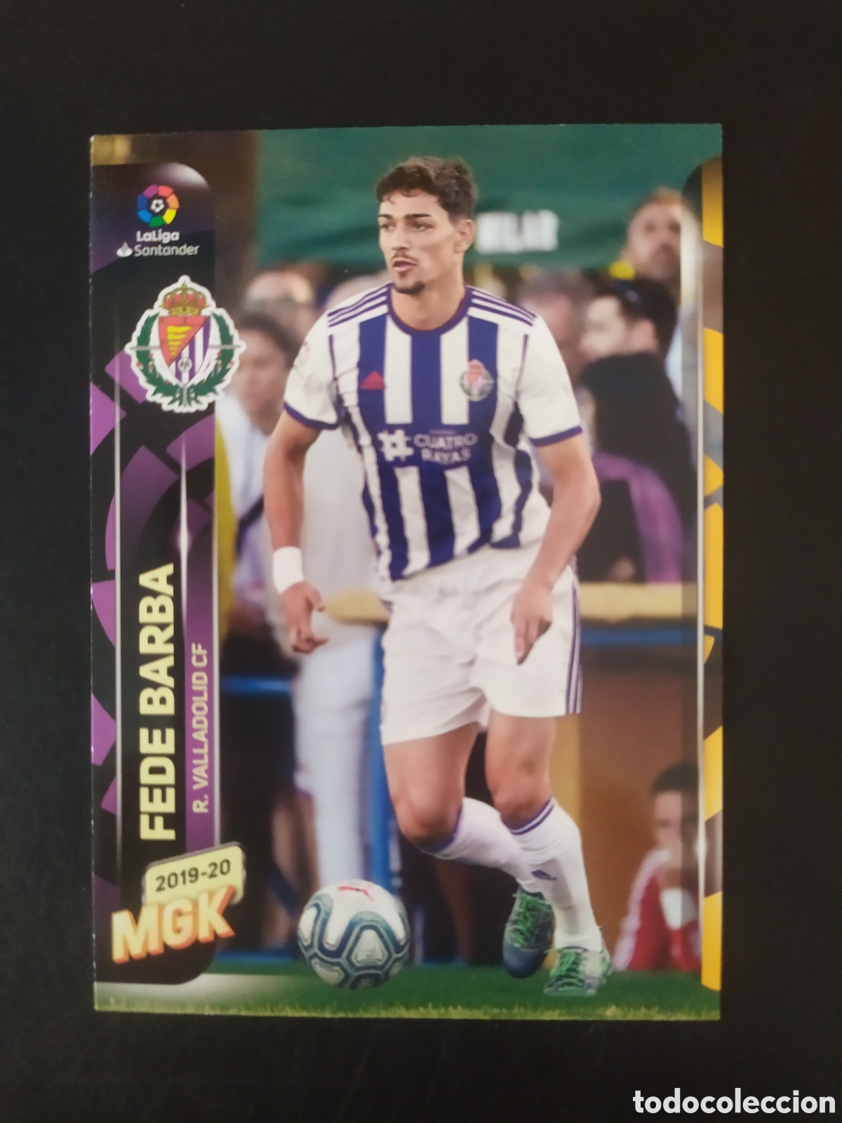 Cromos de f&uacute;tbol: Megacracks 2019 2020 19 20 panini Fede Barba fichaje n&deg; 454 Valladolid