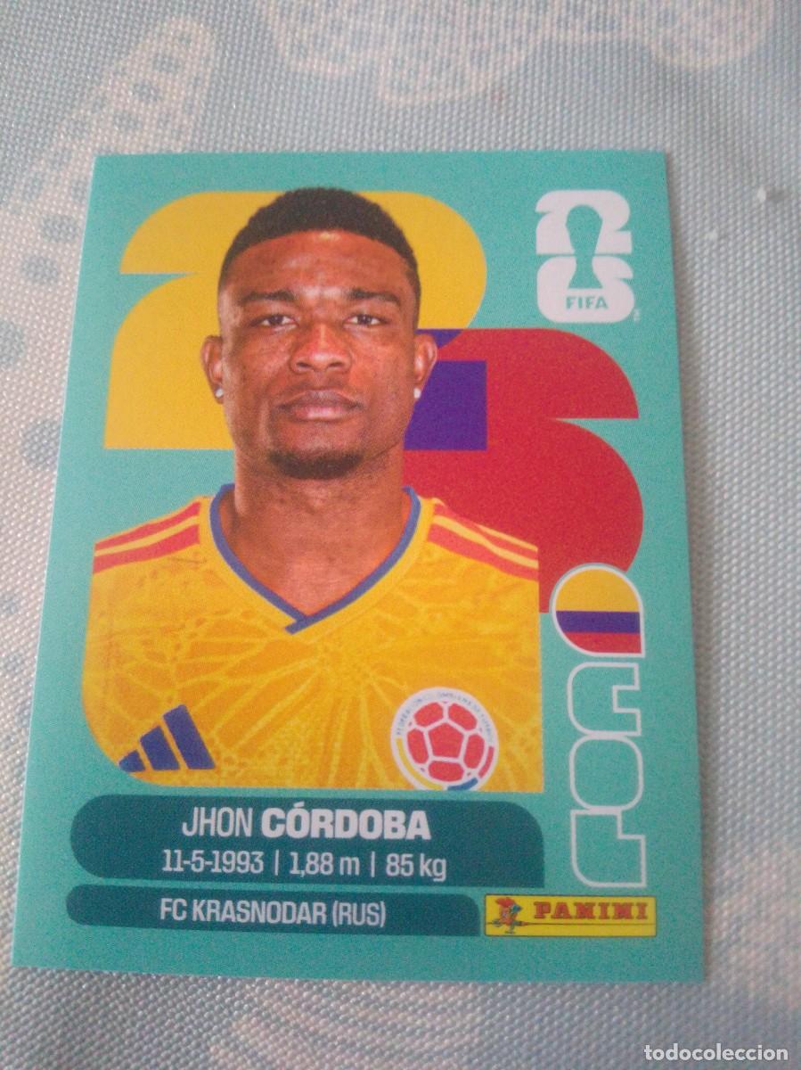 Cromos de f&uacute;tbol: COL 18 CORDOBA DE COLOMBIA MUNDIAL FIFA WORLD CUP 2026 26 PANINI STICKERS NUEVO