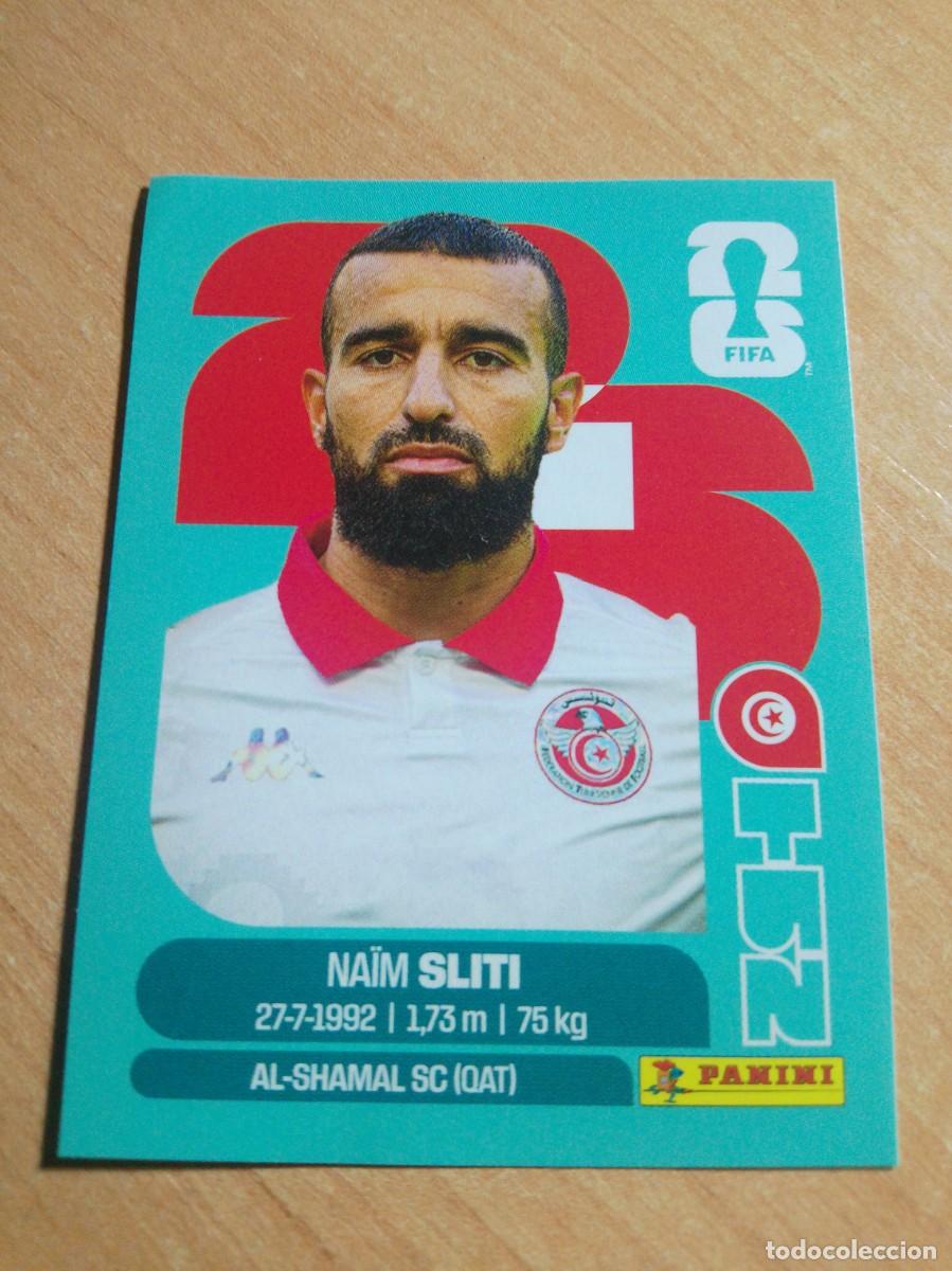Cromos de f&uacute;tbol: TUN 20 NAIM SLITI TUNEZ MUNDIAL FIFA WORLD CUP 2026 26 PANINI STICKERS NUEVO