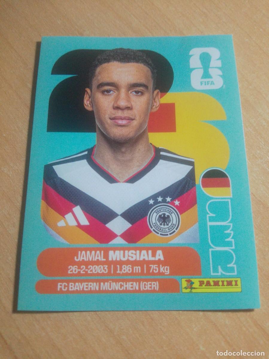 Cromos de f&uacute;tbol: MUSIALA GER 15 ALEMANIA MUNDIAL FIFA WORLD CUP 2026 26 PANINI STICKERS NUEVO