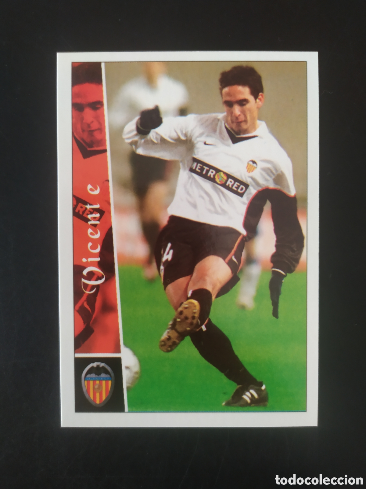 Cromos de f&uacute;tbol: Mundicromo fichas Liga 2002 2003 02 03 Vicente n&deg; 20 Valencia