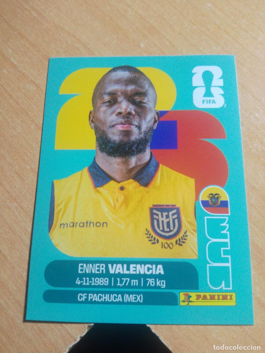 Cromos de f&uacute;tbol: ECU 20 VALENCIA ECUADOR MUNDIAL FIFA WORLD CUP 2026 26 PANINI STICKERS NUEVO