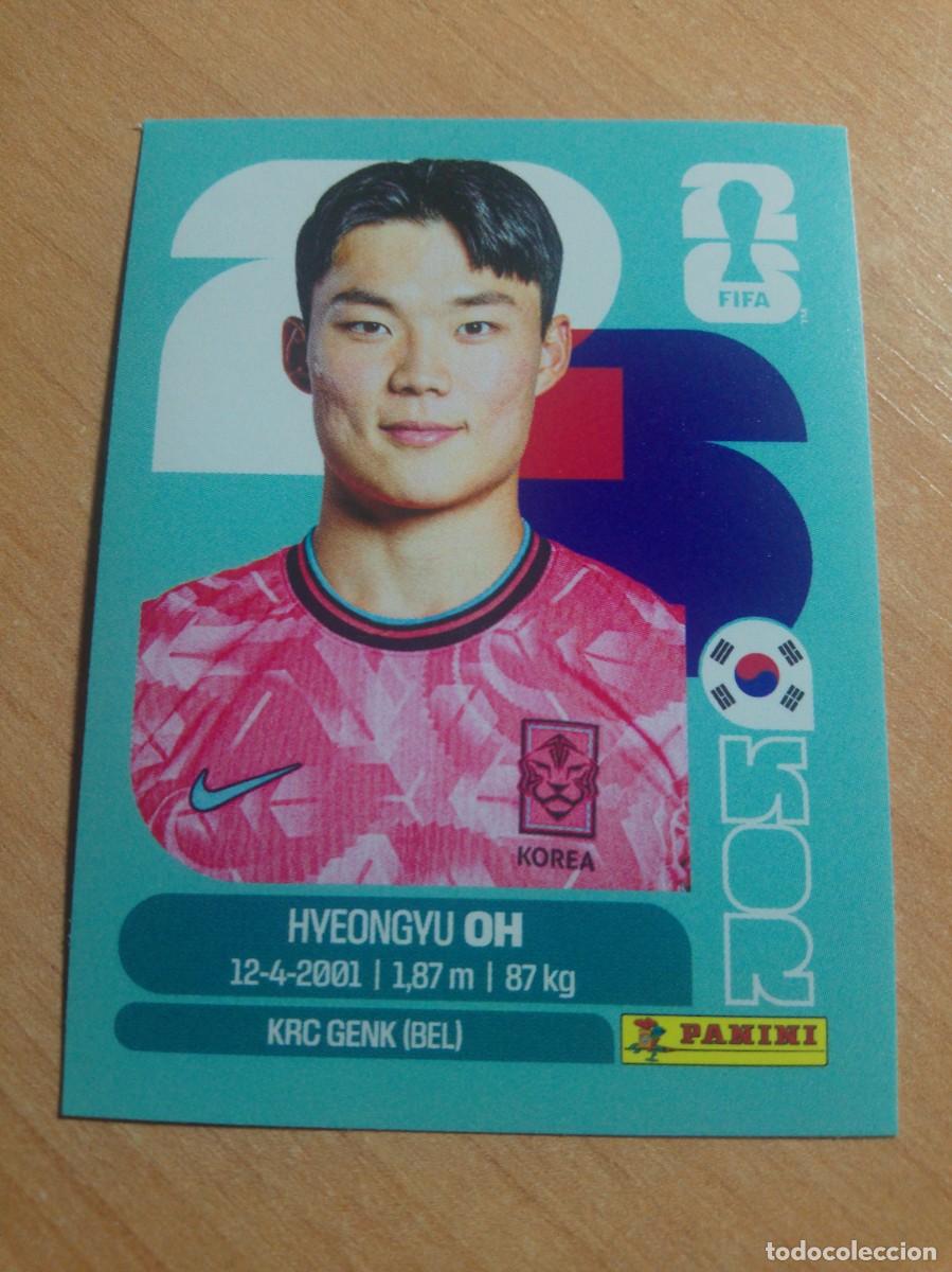 Cromos de f&uacute;tbol: OH COREA DEL SUR KOR 20 MUNDIAL FIFA WORLD CUP 2026 26 PANINI STICKERS NUEVO