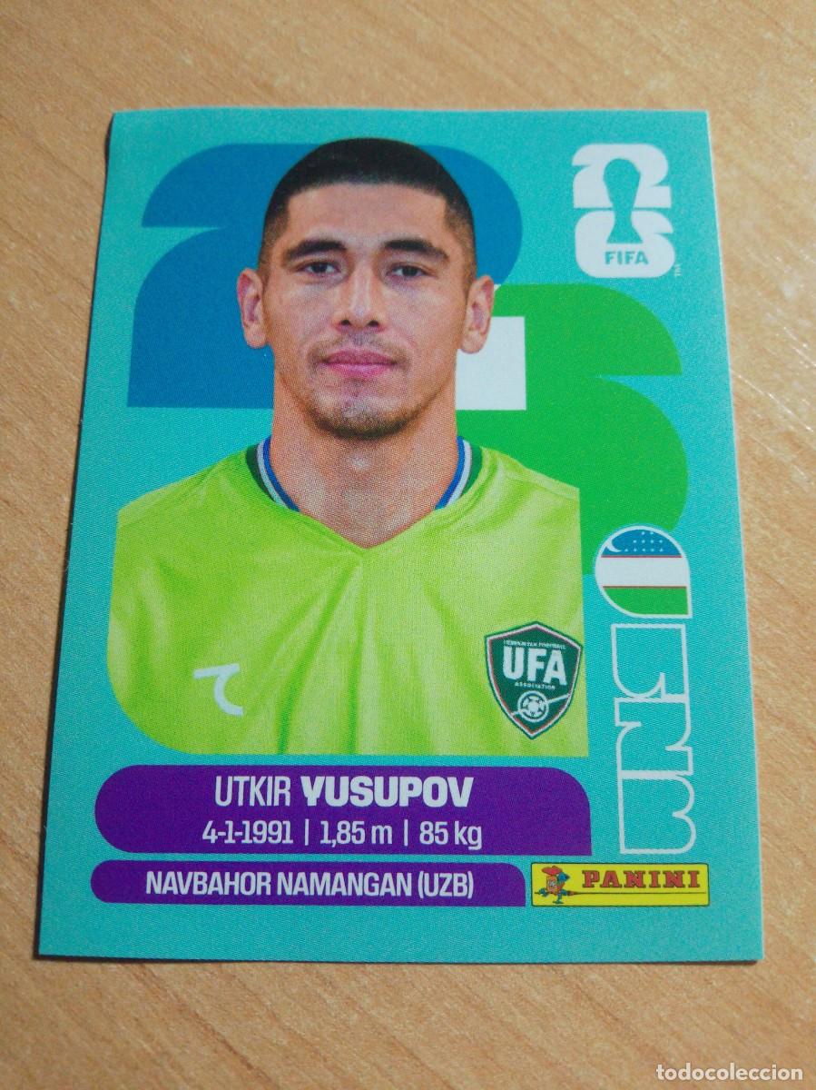 Cromos de f&uacute;tbol: UZB 2 YUSUPOV UZBEKISTAN MUNDIAL FIFA WORLD CUP 2026 26 PANINI STICKERS NUEVO
