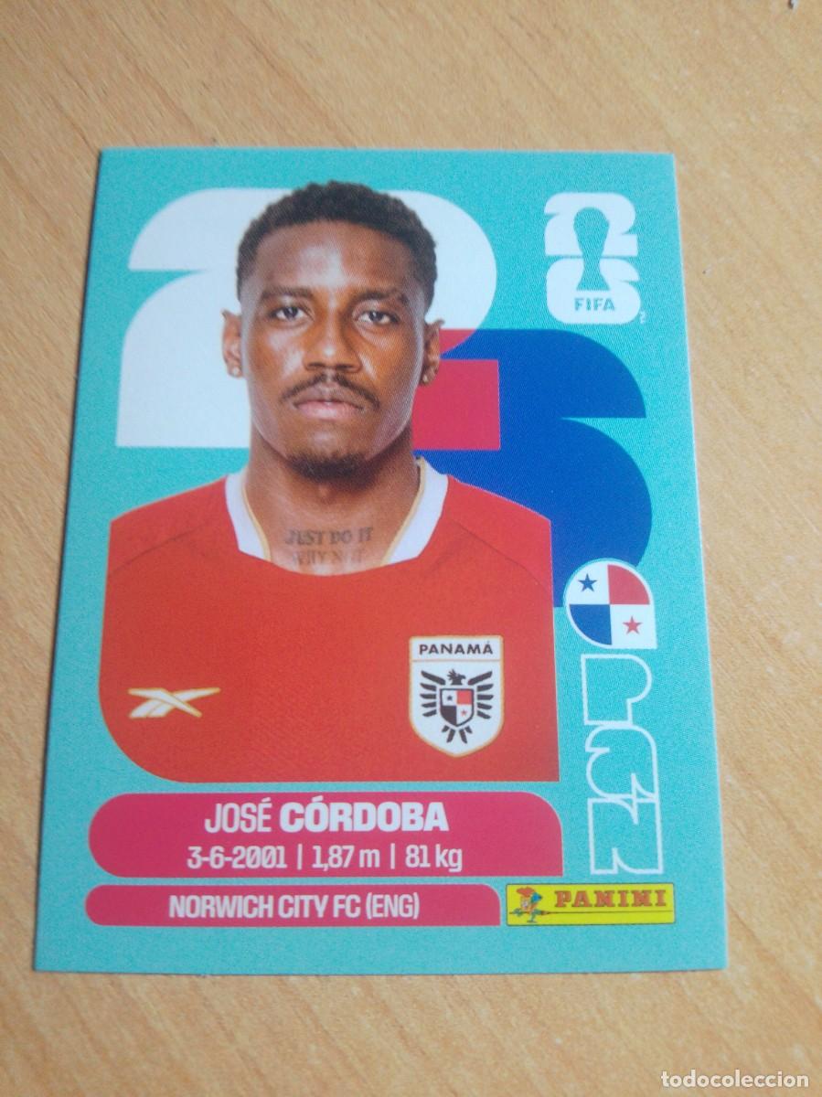 Cromos de f&uacute;tbol: JOSE CORDOBA PANAMA PAN 8 MUNDIAL FIFA WORLD CUP 2026 26 PANINI STICKERS NUEVO