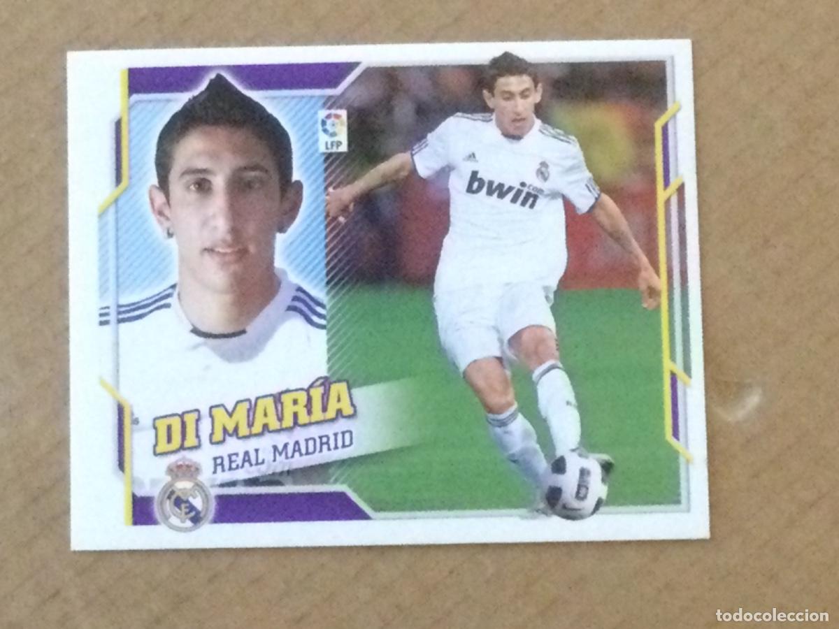 Cromos de f&uacute;tbol: Cromo este 2010-11 Di Maria Real Madrid, fichaje 22