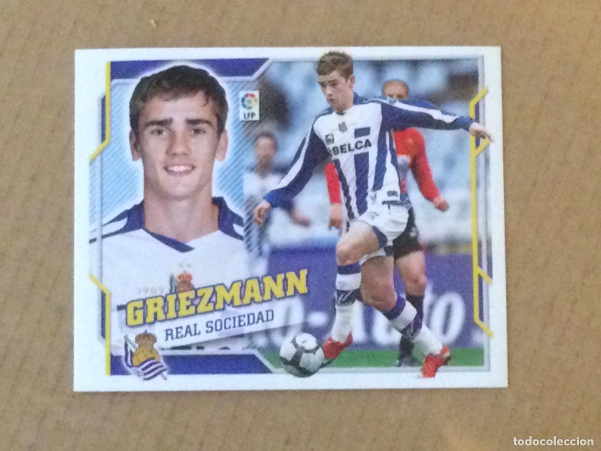 Cromos de f&uacute;tbol: Cromo este 2010-11 Griezmann Real Sociedad, sin pegar