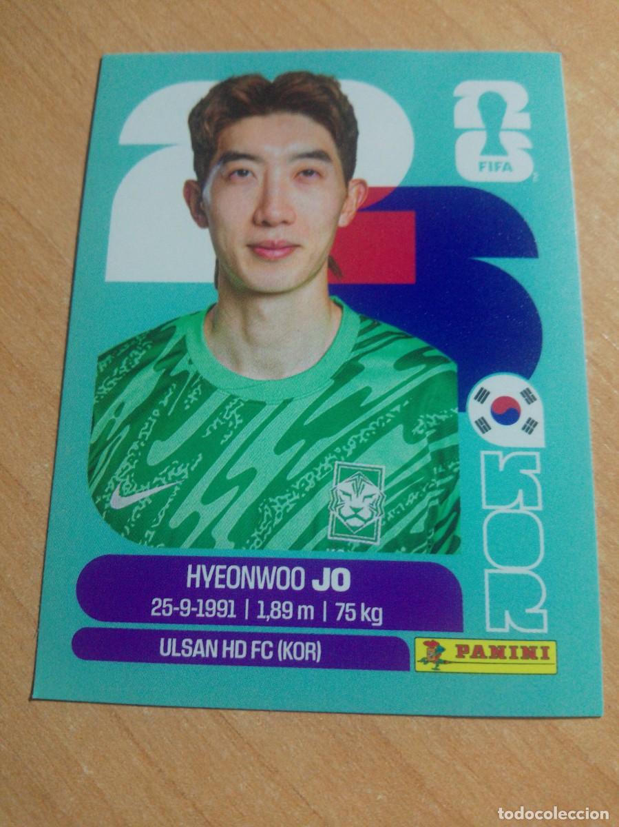 Cromos de f&uacute;tbol: H JO COREA DEL SUR KOR 2 MUNDIAL FIFA WORLD CUP 2026 26 PANINI STICKERS NUEVO