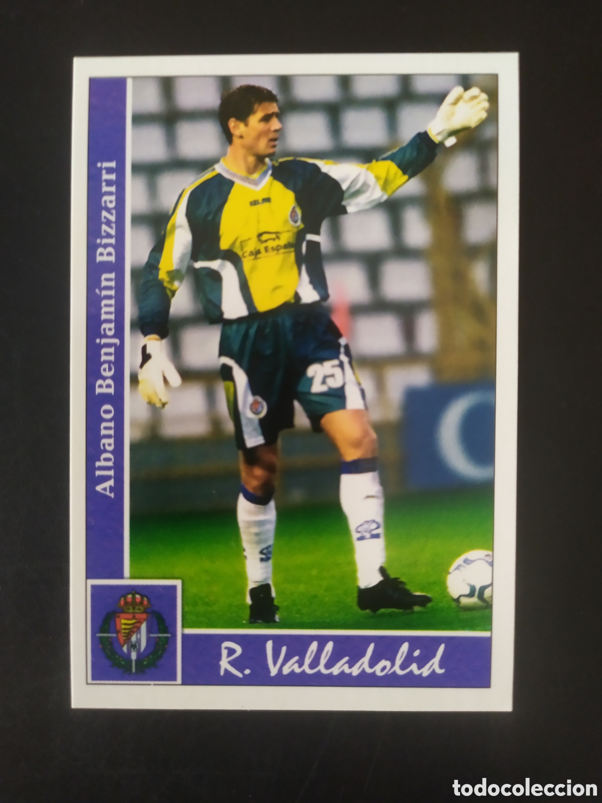 Cromos de f&uacute;tbol: Mundicromo fichas Liga 2001 2002 01 02 Bizarri n&deg; 318 Valladolid