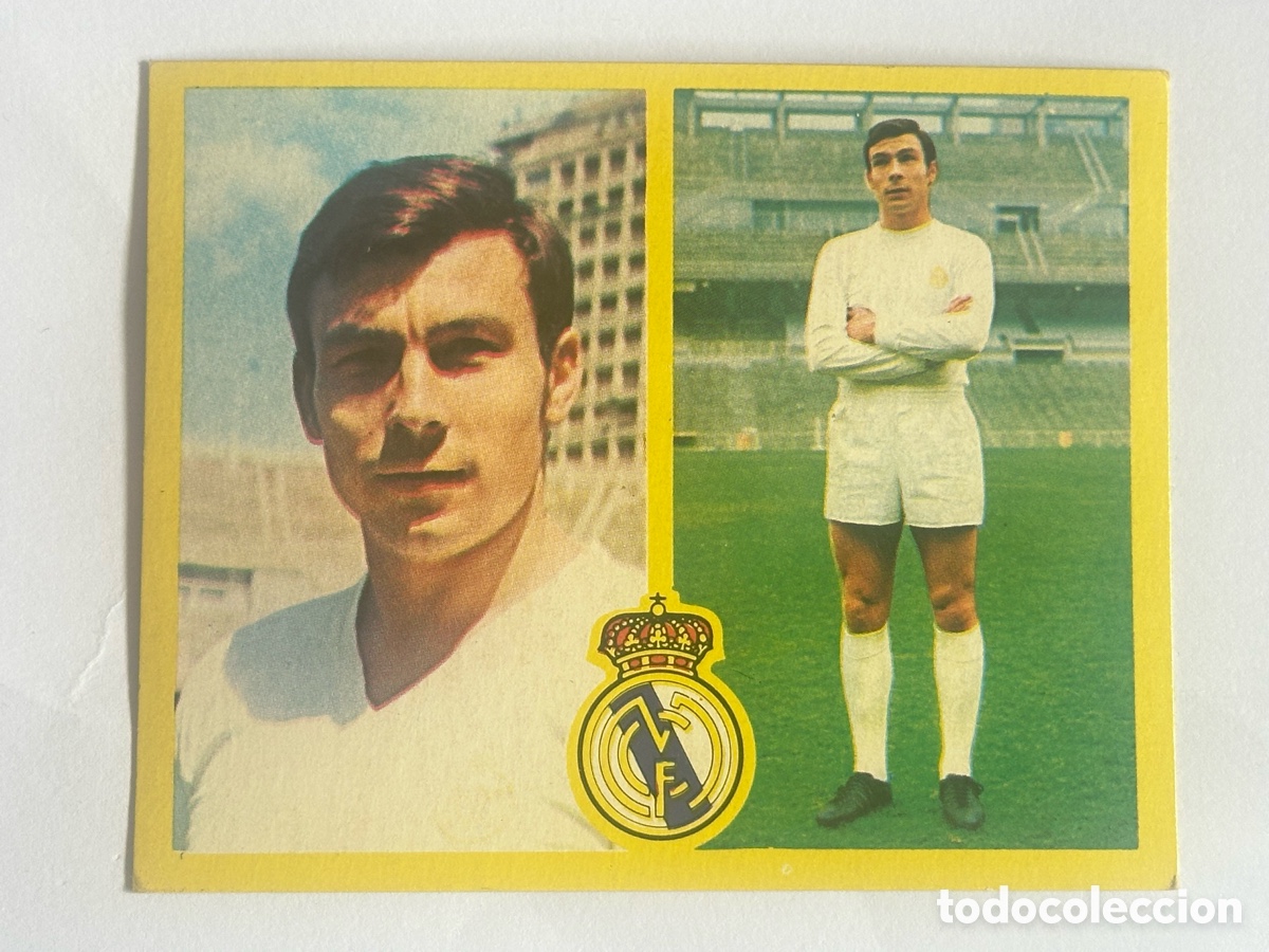 Cromos de f&uacute;tbol: A-622 De Felipe REAL MADRID LIGA ESTE 1972 1973 72 73 NUNCA PEGADO SIN PEGAR