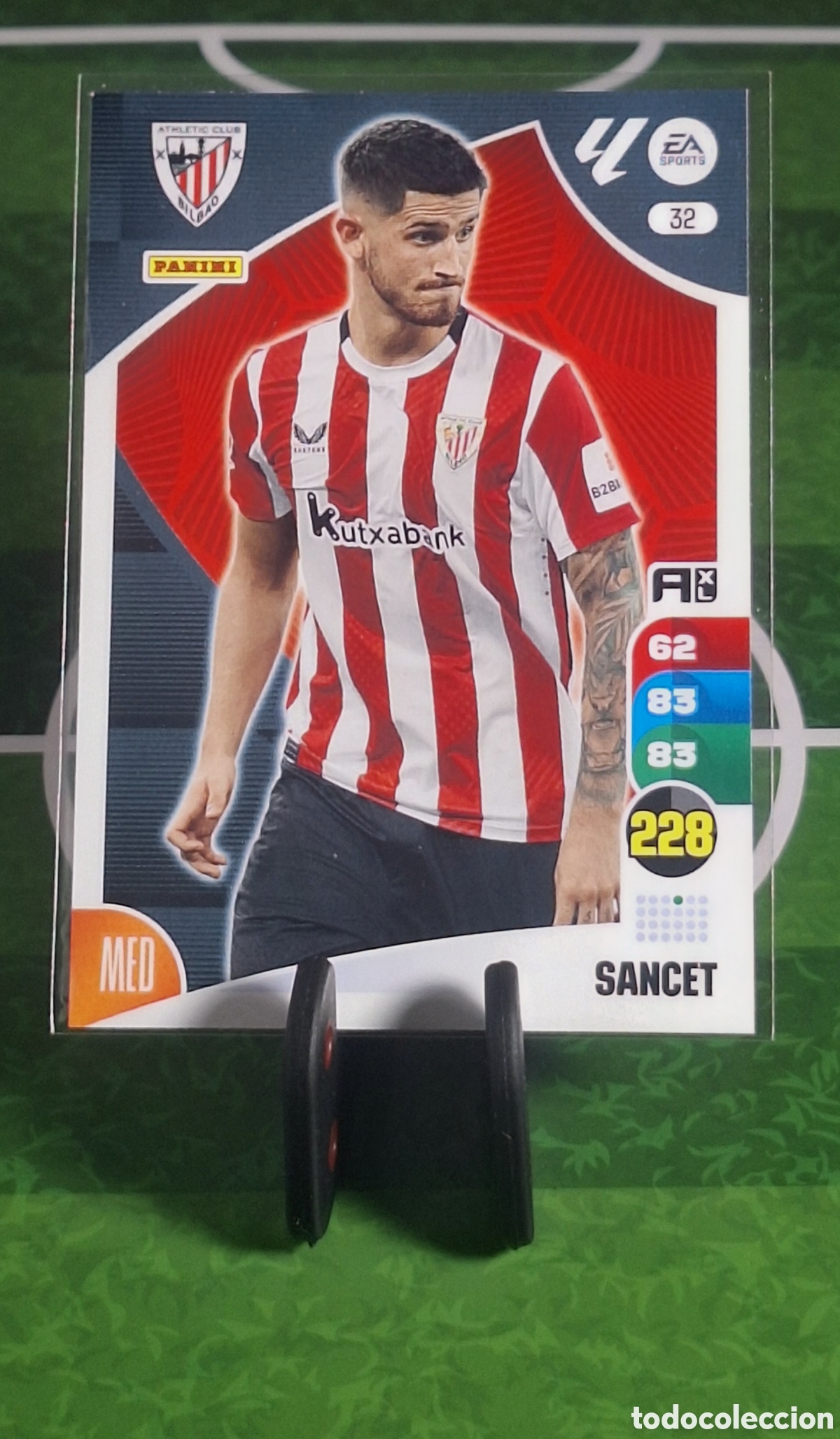 Cromos de f&uacute;tbol: SANCET #32 AXL 2024-2025