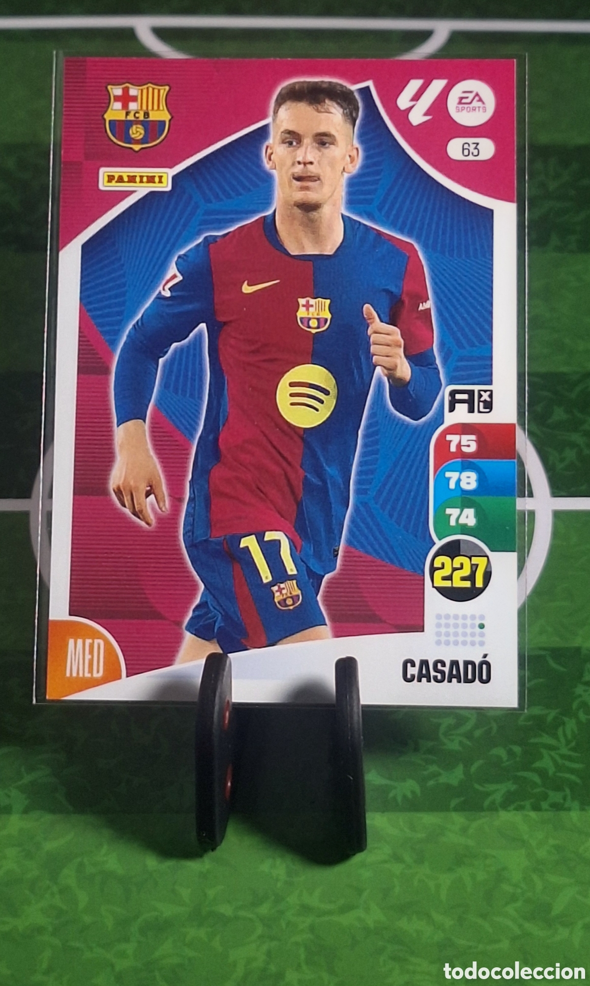 Cromos de f&uacute;tbol: CASADO #63 AXL 2024-2025