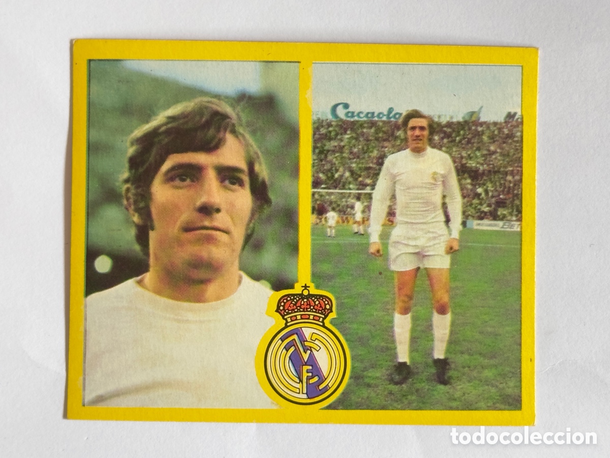 Cromos de f&uacute;tbol: A-624 VERDUGO REAL MADRID LIGA ESTE 1972 1973 72 73 NUNCA PEGADO SIN PEGAR