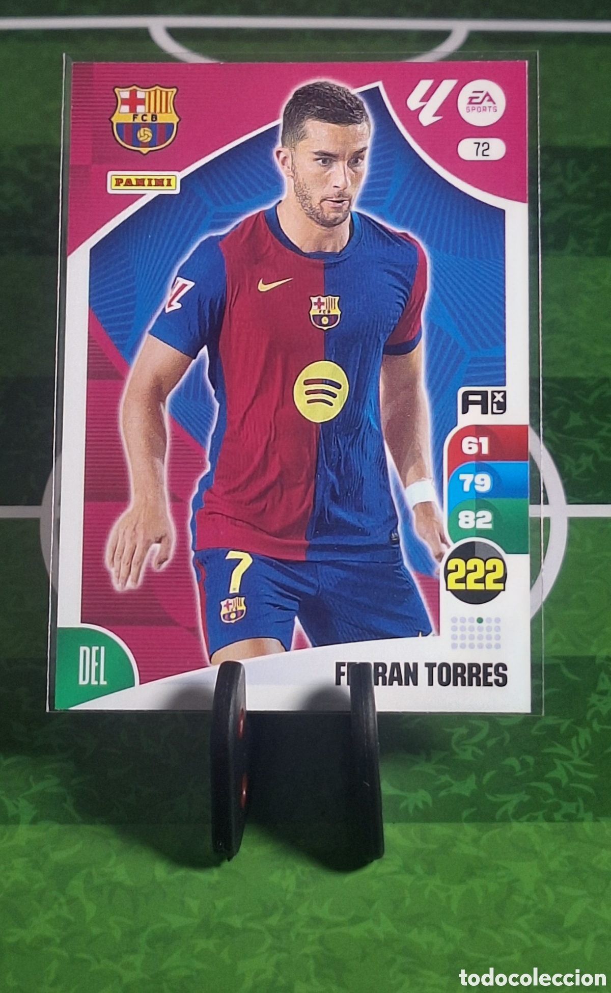 Cromos de f&uacute;tbol: FERRAN TORRES #72 AXL 2024-2025