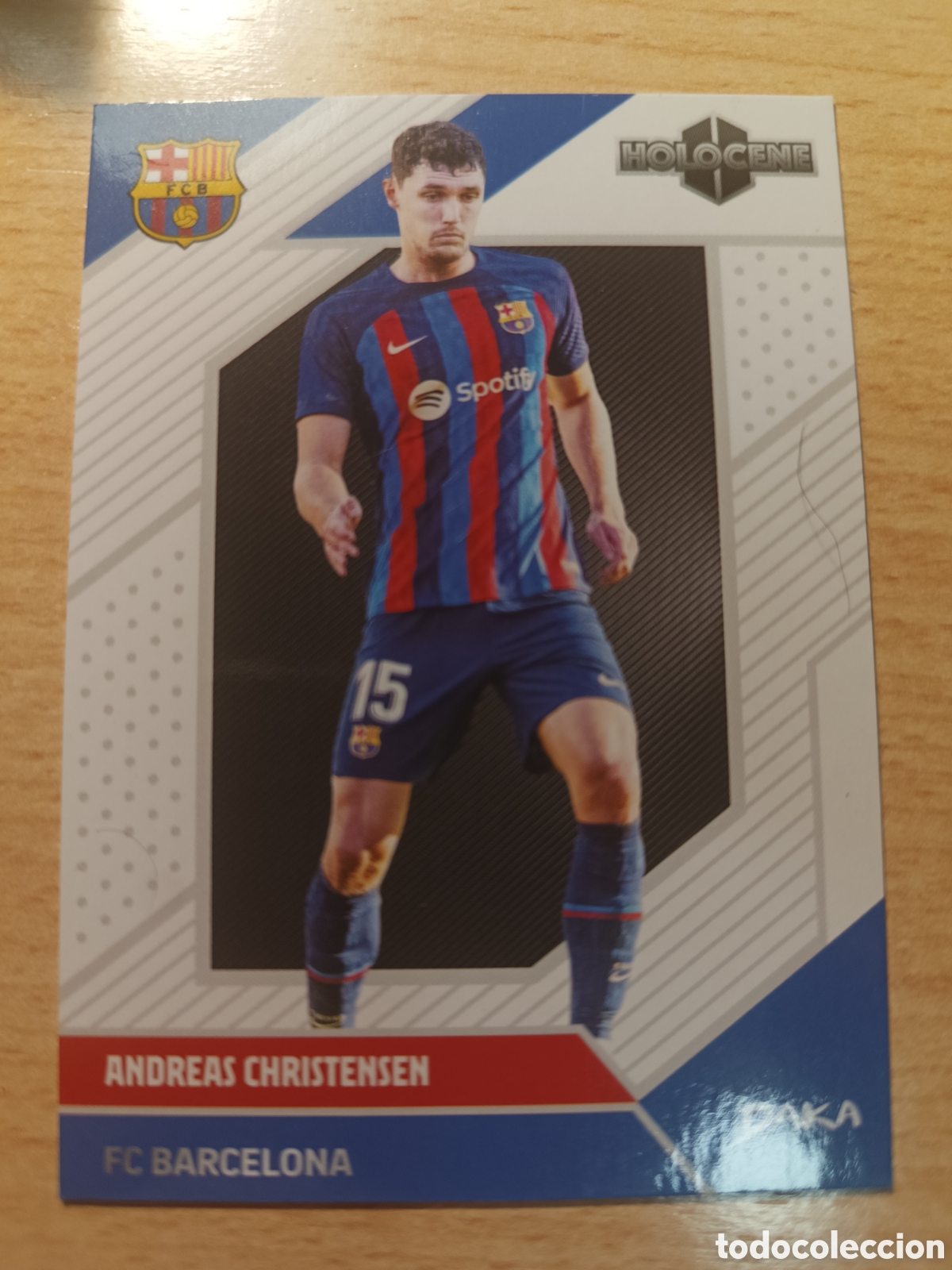 Fu&szlig;ball-Sticker: NO 6 ANDREAS CHRISTENSEN FC BARCELONA DAKA HOLOCENE 2022 2023 22 23