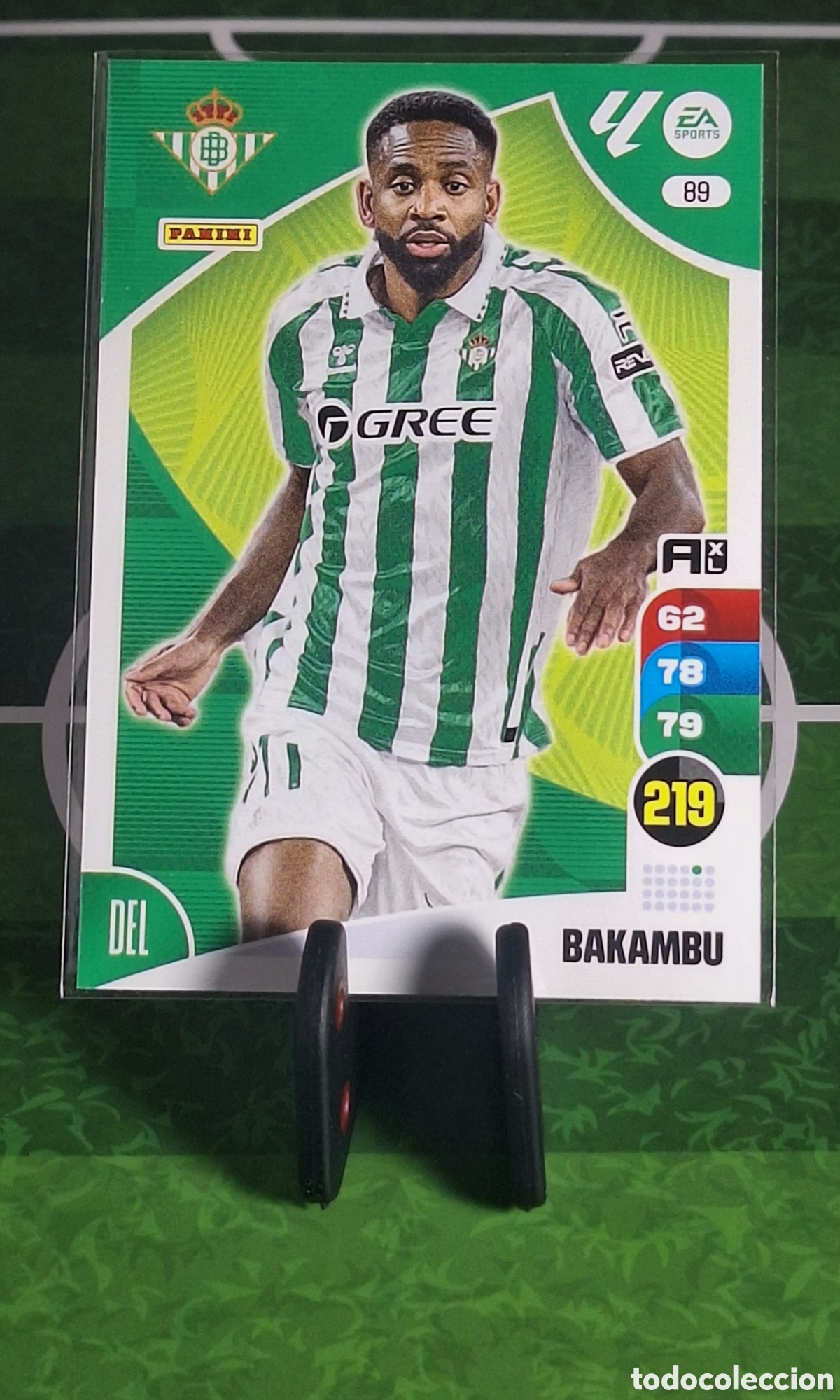 Cromos de f&uacute;tbol: BAKAMBU #89 AXL 2024-2025