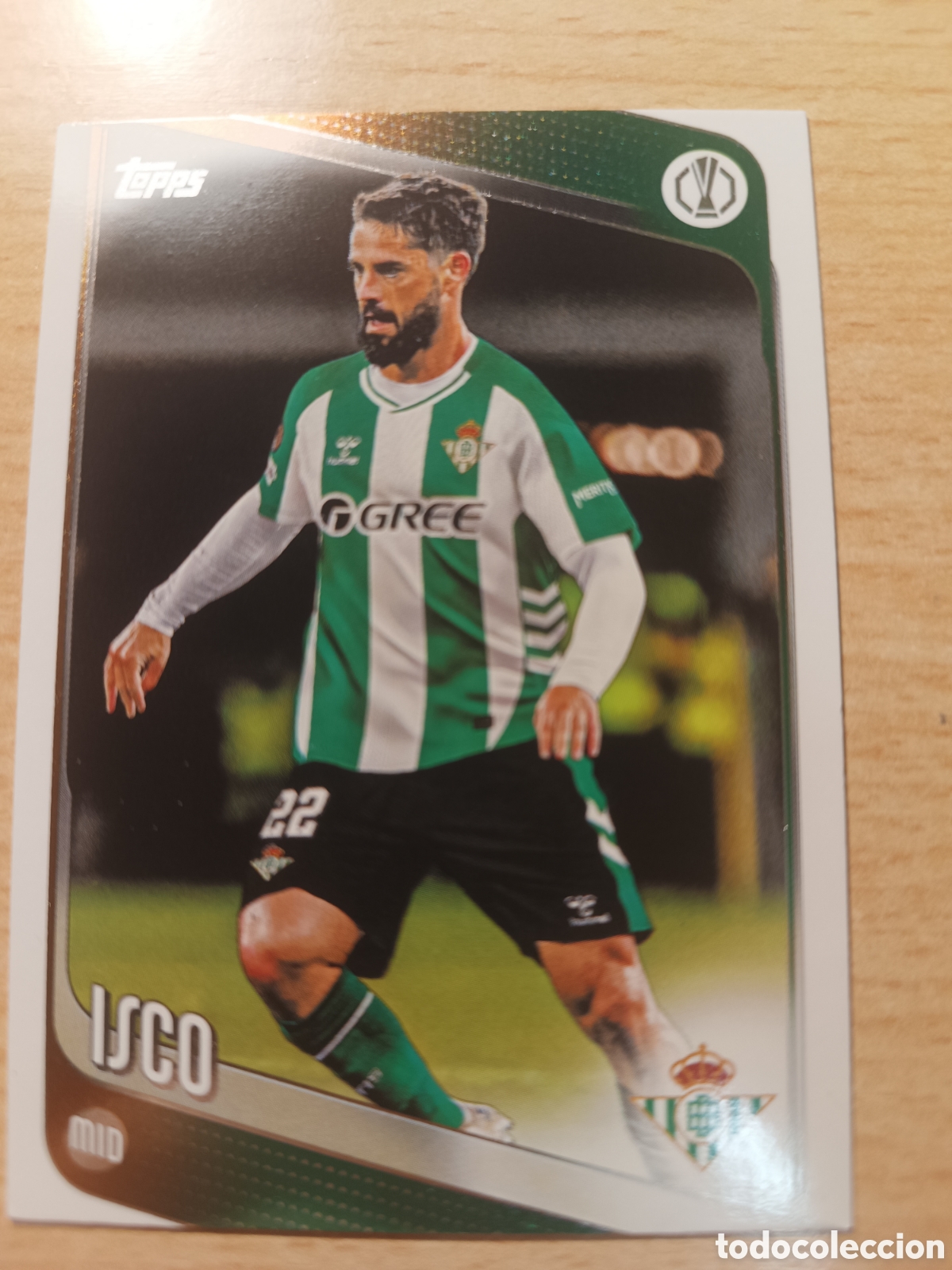 Cromos de f&uacute;tbol: 35 ISCO BETIS TOPPS UCC FLAGSHIP 2025 2026 25 26