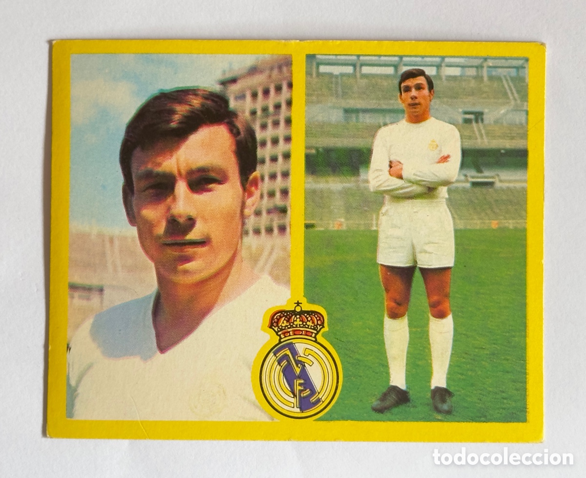 Cromos de f&uacute;tbol: A-627 DE FELIPE REAL MADRID LIGA ESTE 1972 1973 72 73 NUNCA PEGADO SIN PEGAR