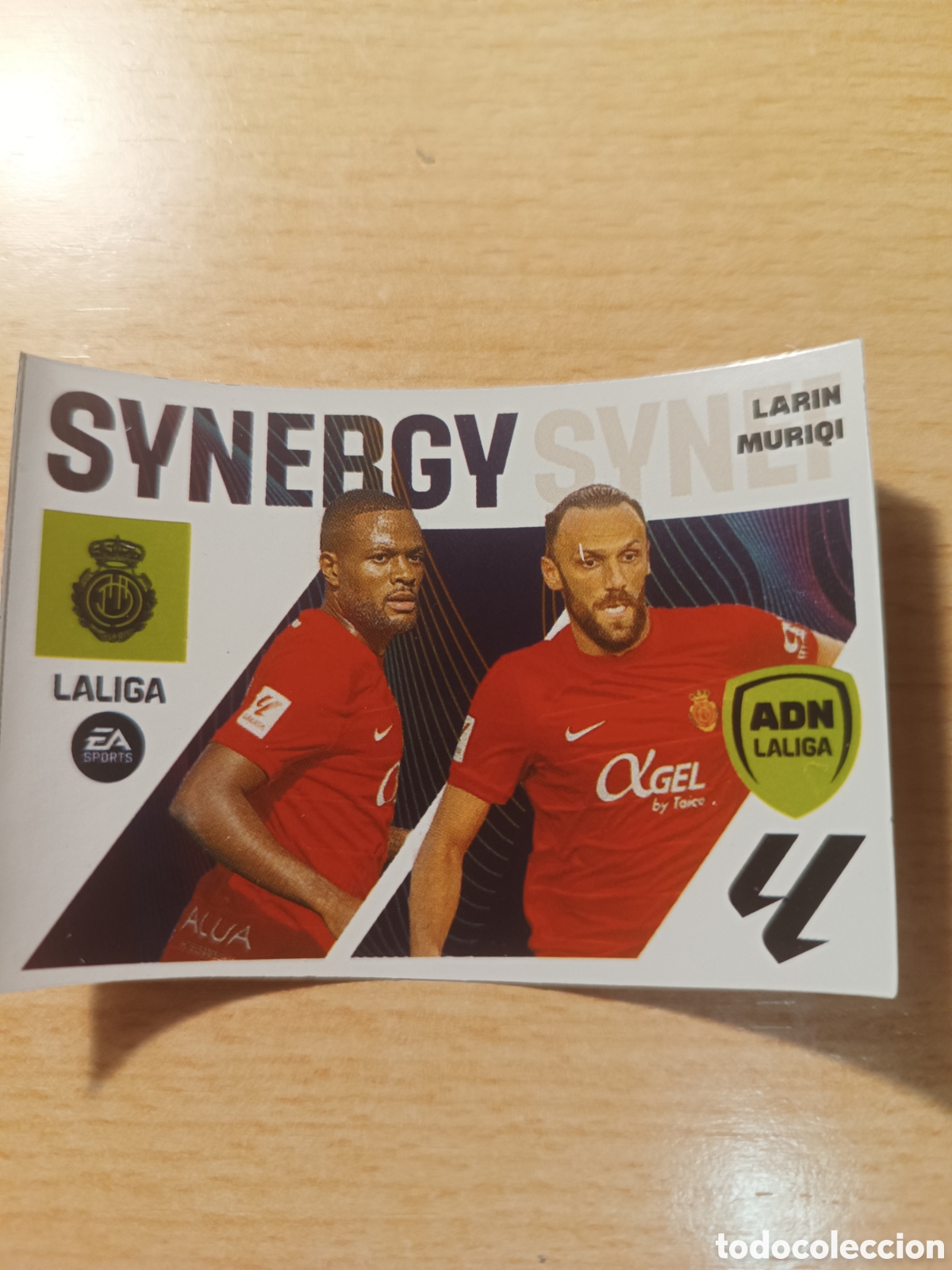 Cromos de f&uacute;tbol: 21 BIS LARIN MURIQI MALLORCA SYNERGY REVISTA JUG&Oacute;N 202 EDICI&Oacute;N LIMITADA LIGA ESTE 2023 2024 PANINI
