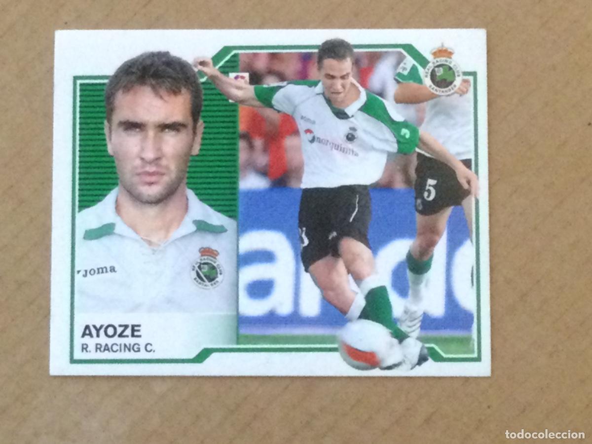 Cromos de f&uacute;tbol: Cromo este 2007-08 Ayoze coloca Santander, sin pegar