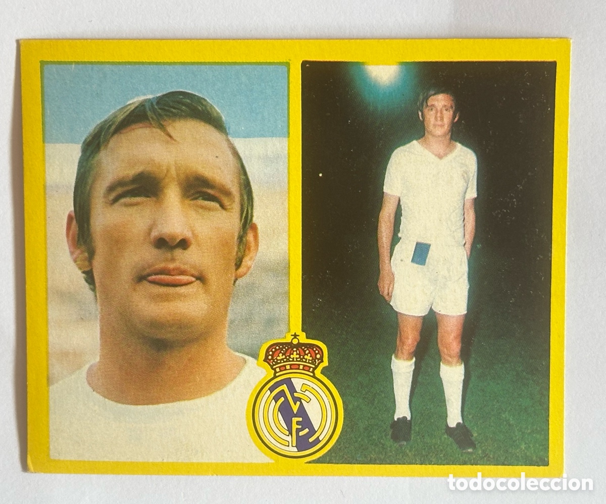 Cromos de f&uacute;tbol: A-630 ZOCO REAL MADRID LIGA ESTE 1972 1973 72 73 NUNCA PEGADO SIN PEGAR