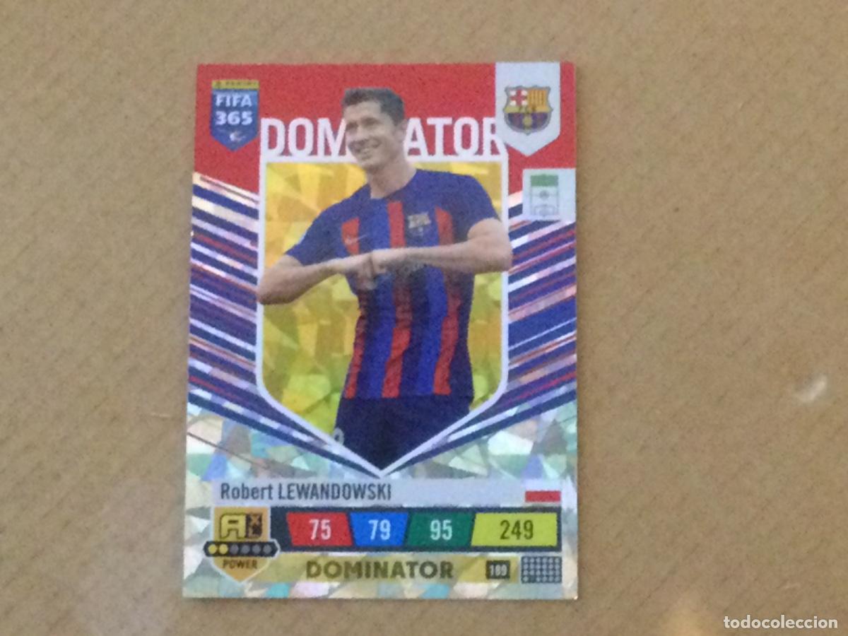 Cromos de f&uacute;tbol: Cromo adrenalyn fifa 365 Lewandowski dominator, 189