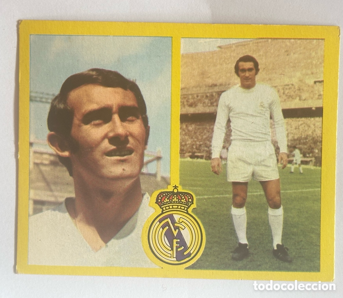 Cromos de f&uacute;tbol: A-633 PIRRI REAL MADRID LIGA ESTE 1972 1973 72 73 NUNCA PEGADO SIN PEGAR