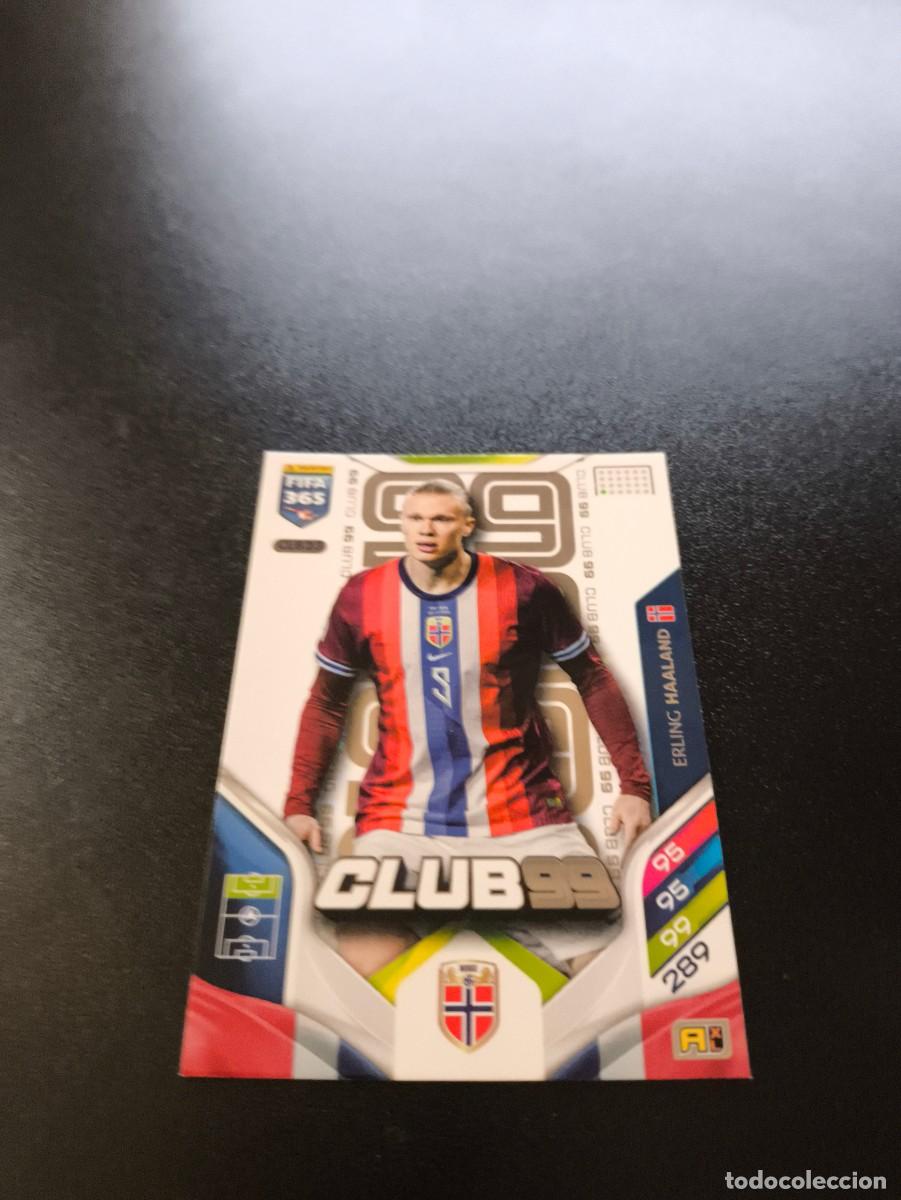 Cromos de f&uacute;tbol: CLB23 Erling Haaland NORUEGA CLUB 99 PANINI ADRENALYN FIFA 365 2025 2026 NO LIGA ESTE