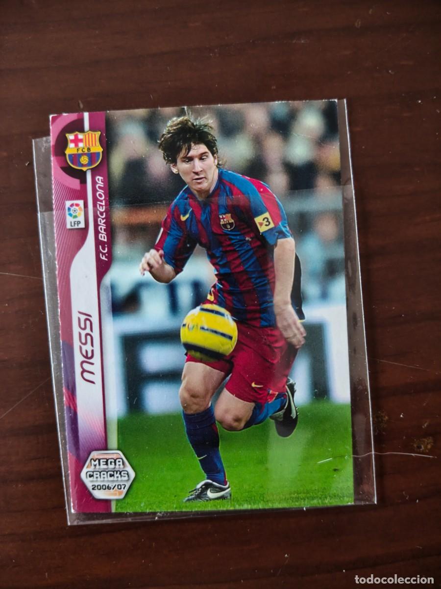 Cromos de f&uacute;tbol: Messi megacracks 2006 2007