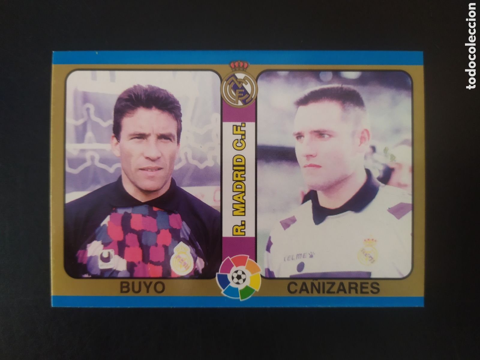 Cromos de f&uacute;tbol: Mundicromo futbol total 1994 1995 94 95 Buyo Ca&ntilde;izares n&deg; 28 Real Madrid