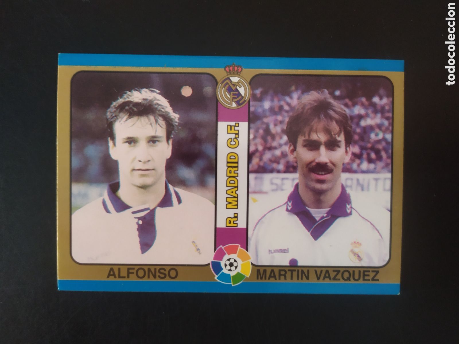 Cromos de f&uacute;tbol: Mundicromo futbol total 1994 1995 94 95 Alfonso Mart&iacute;n V&aacute;zquez n&deg; 35 Real Madrid