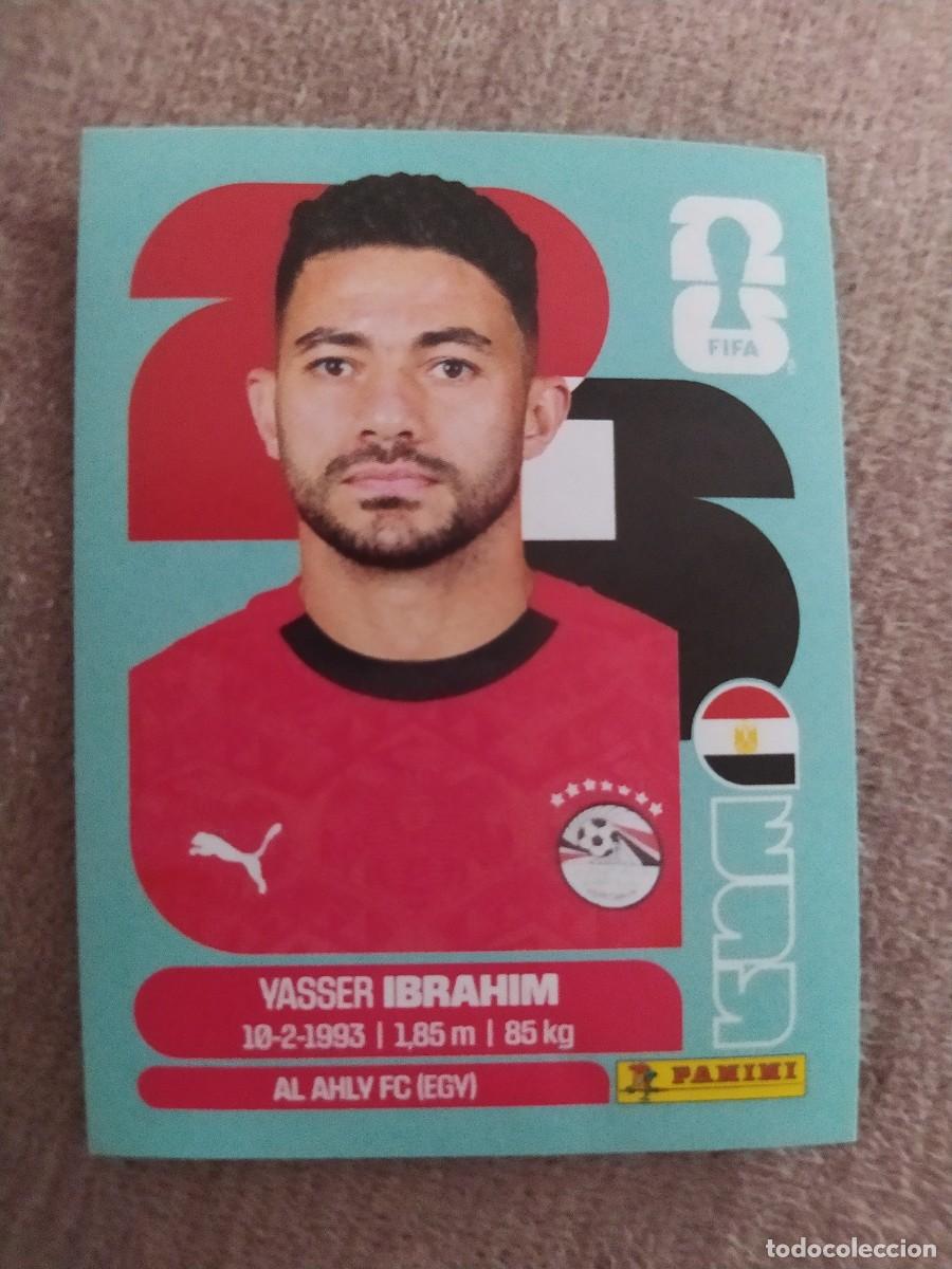 Cromos de f&uacute;tbol: EGY 05 EGY5 Yasser IBRAHIM 5 Egipto Mundial 2026 Panini