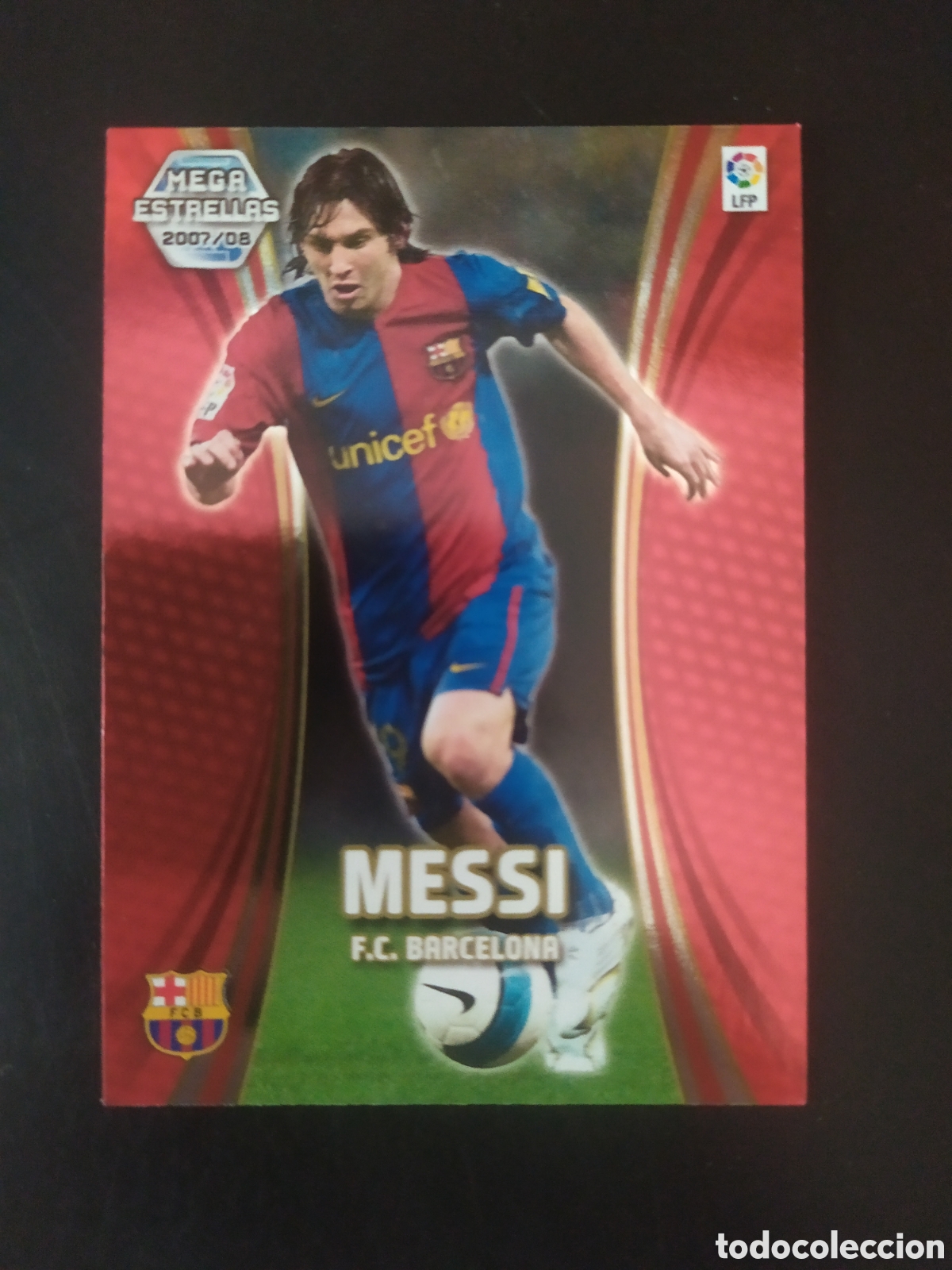Cromos de f&uacute;tbol: Megacracks 2007 2008 07 08 panini Messi estrellas n&deg; 387 Barcelona