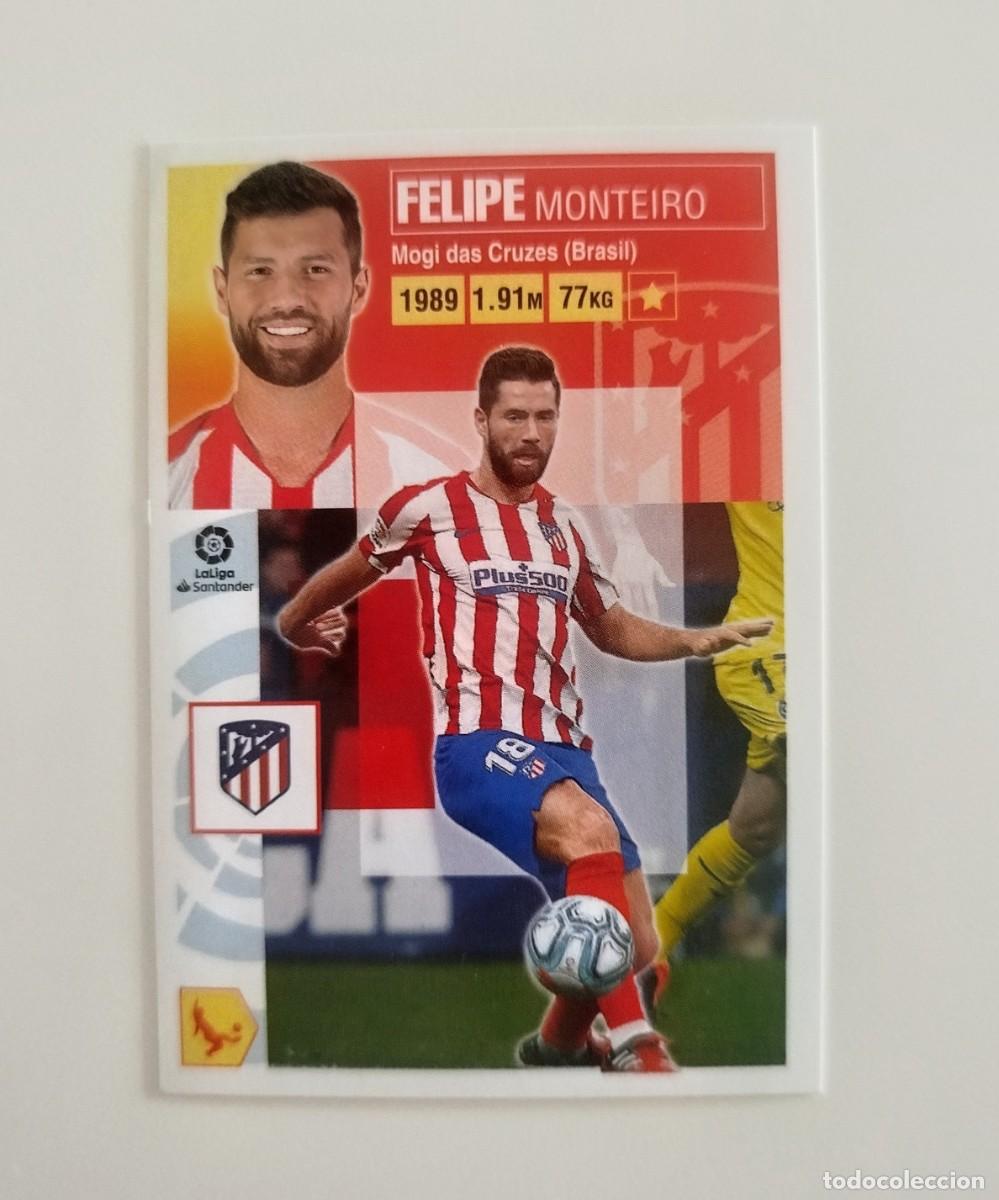 Cromos de f&uacute;tbol: Felipe 6 SIN PEGAR NUNCA PEGADO Atl&eacute;tico de Madrid Liga Ediciones Este 20 21 / 2020 2021