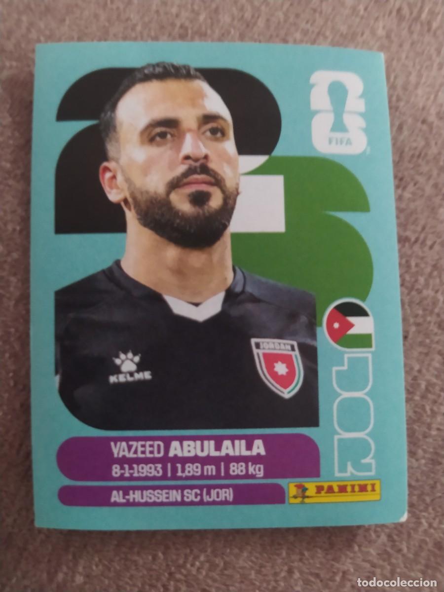 Cromos de f&uacute;tbol: JOR 02 JOR2 Yazeed ABULAILA 2 Jordania Mundial 2026 Panini