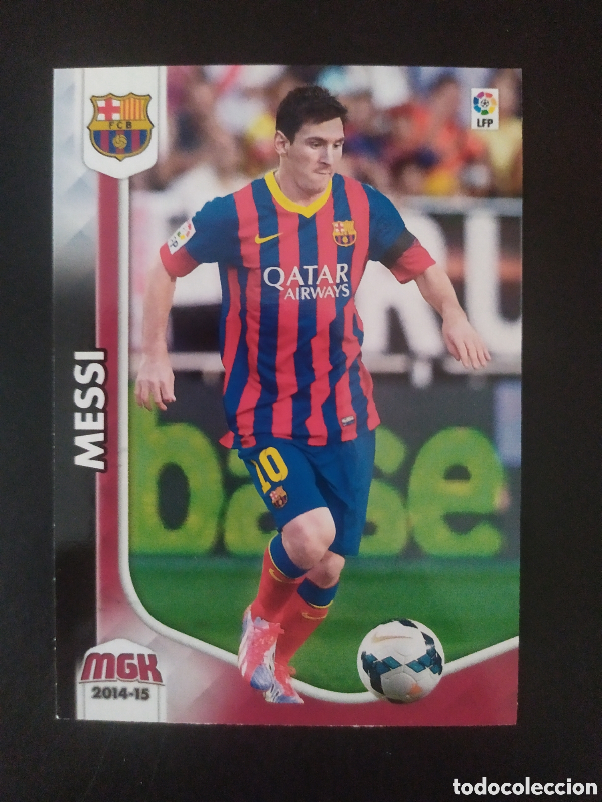 Cromos de f&uacute;tbol: Megacracks 2014 2015 14 15 panini Messi n&ordm; 70 Barcelona