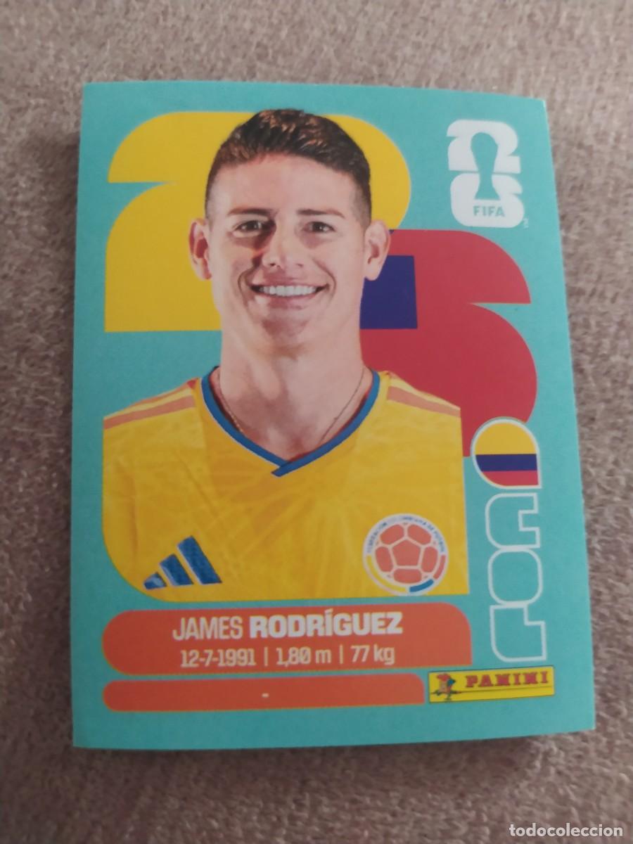 Cromos de f&uacute;tbol: COL 14 COL14 James RODRIGUEZ Colombia Mundial 2026 Panini