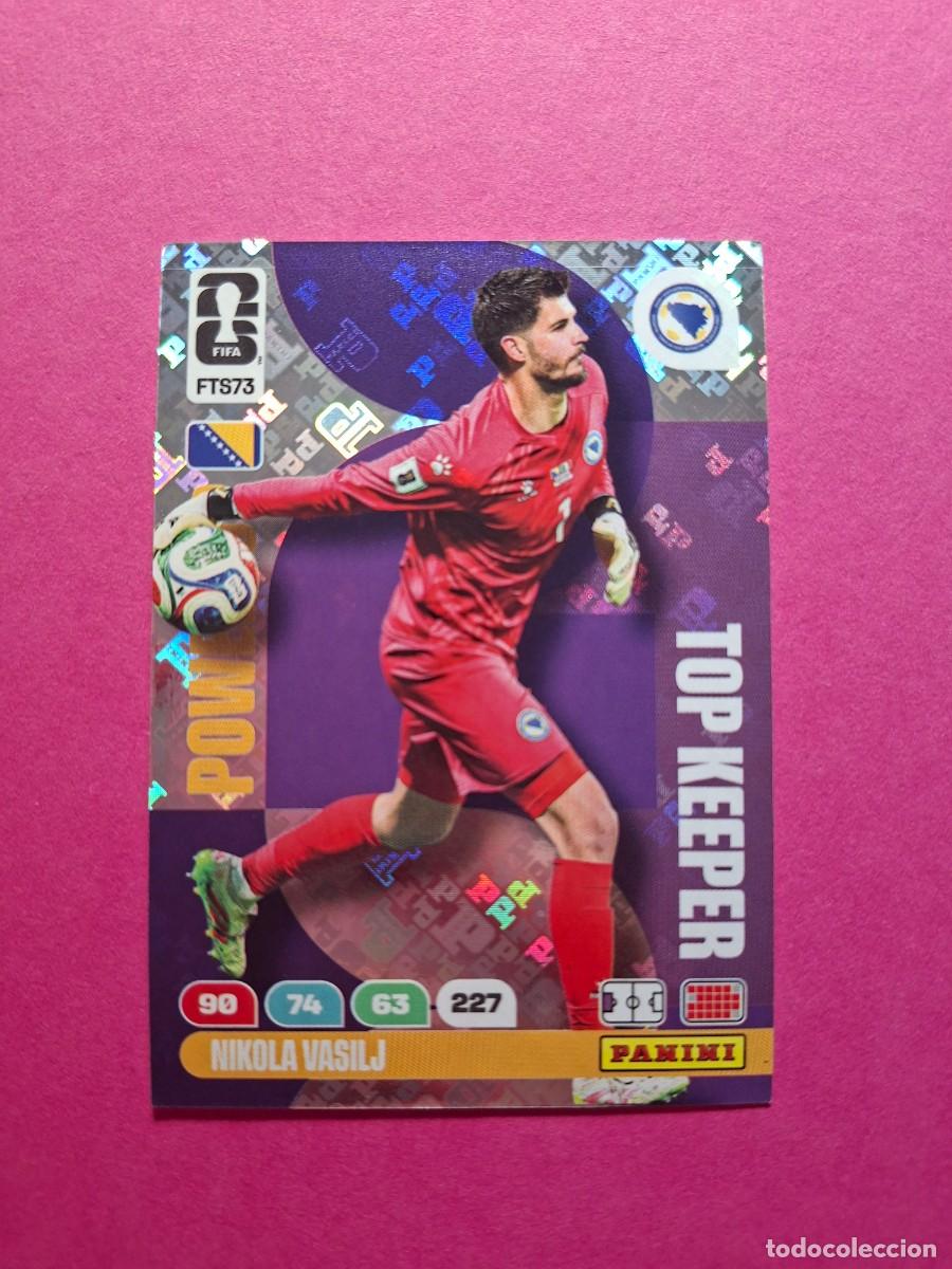Figurine di Calcio: FTS73 NIKOLA VASILJ BOSNIA TOP KEEPER UPDATE PANINI ADRENALYN FIFA WORLD CUP 26 MUNDIAL 2026