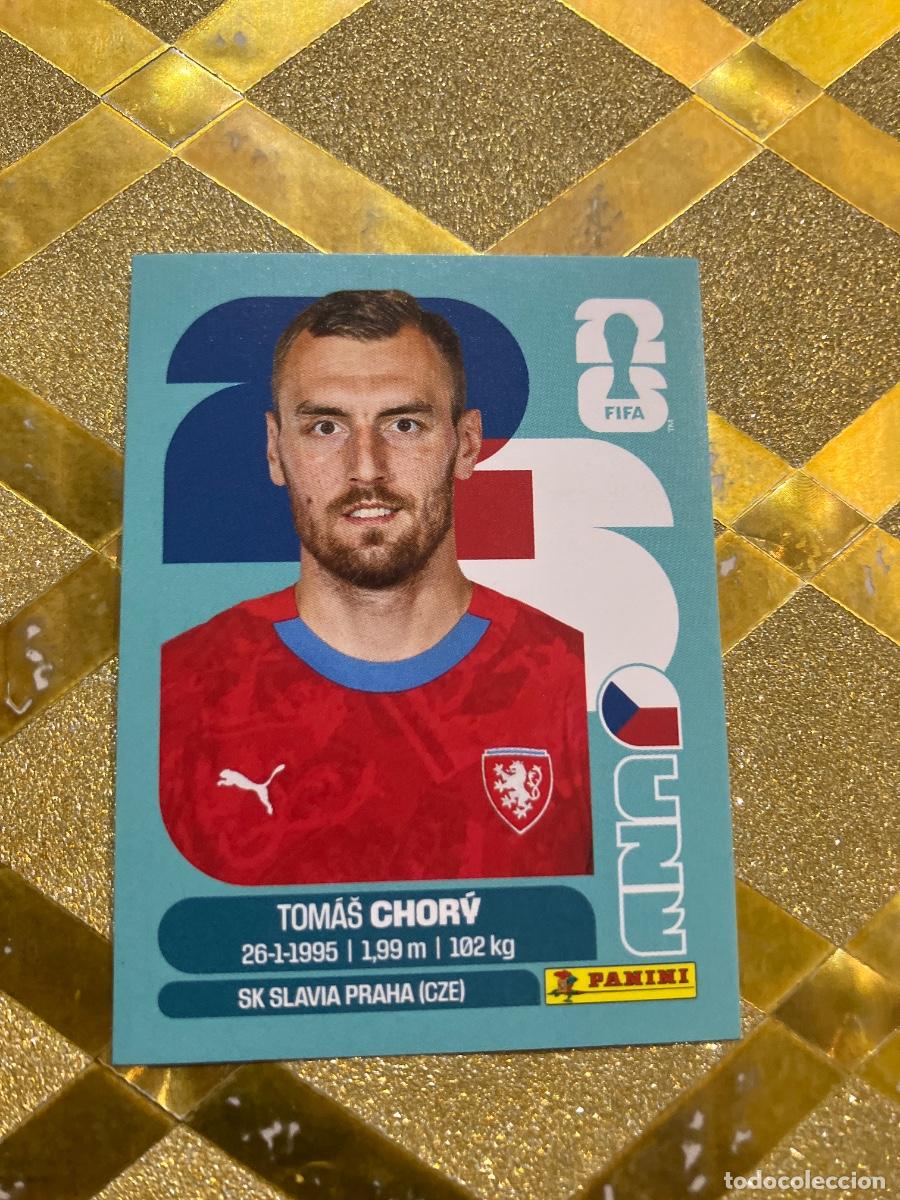 Figurine di Calcio: CROMO DE F&Uacute;TBOL NUMERO CZE 17 TOMAS CHORY REPUBLICA CHECA MUNDIAL 2026 MEXICO-EEUU-CANADA PANINI !