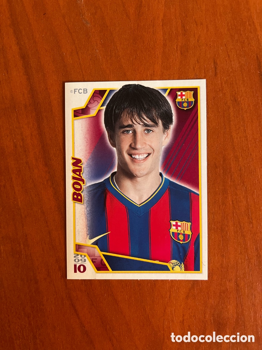 Cromos de f&uacute;tbol: 100 BOJAN BARCELONA BAR&Ccedil;A OFICIAL 6 SEIS COPAS CROMO STICKER FUTBOL PANINI 2009-2010 09-10 FCB